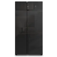 ELECTROLUX - Refrigerador 2 Puertas Side by Side No Frost 525 Litros Vidrio negro ES5GB