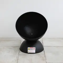 COMBI - Fogón Pellet/leña EP60 Negro