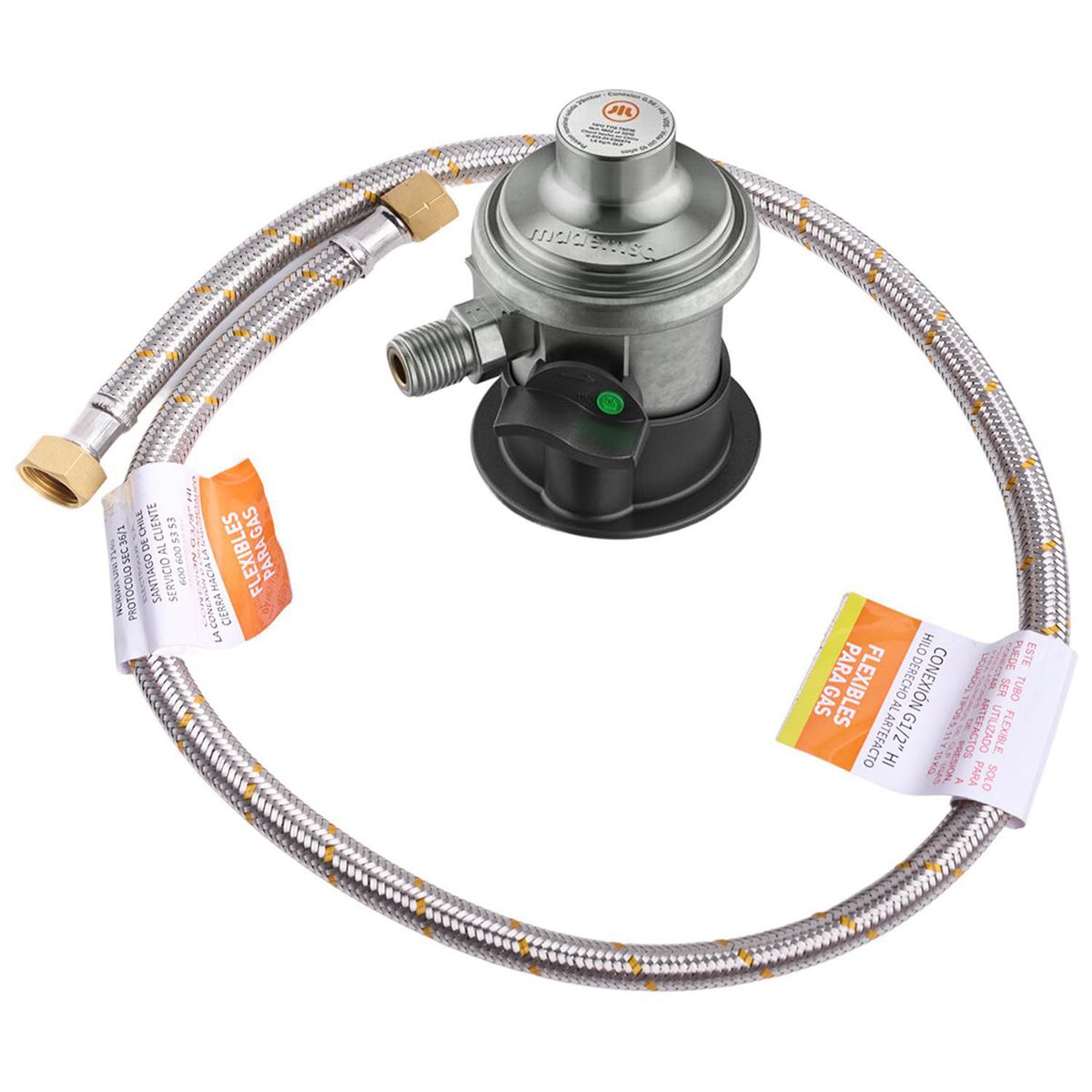 MADEMSA - Kit regulador + flexible