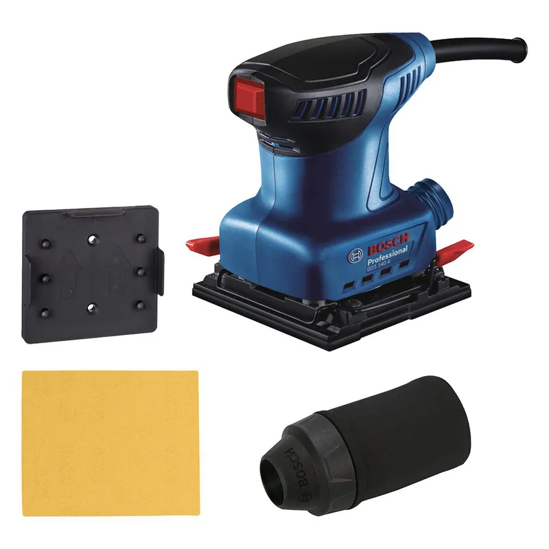 BOSCH - Lijadora orbital GSS 140 con recolector de polvo