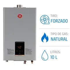 URSUS TROTTER - Calefont Gas Natural 10 Litros Tiro Forzado Microturbina