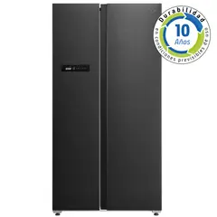MIDEA - Refrigerador 2 Puertas Side by Side No Frost 592 Litros Inox MDRS791FGEDX