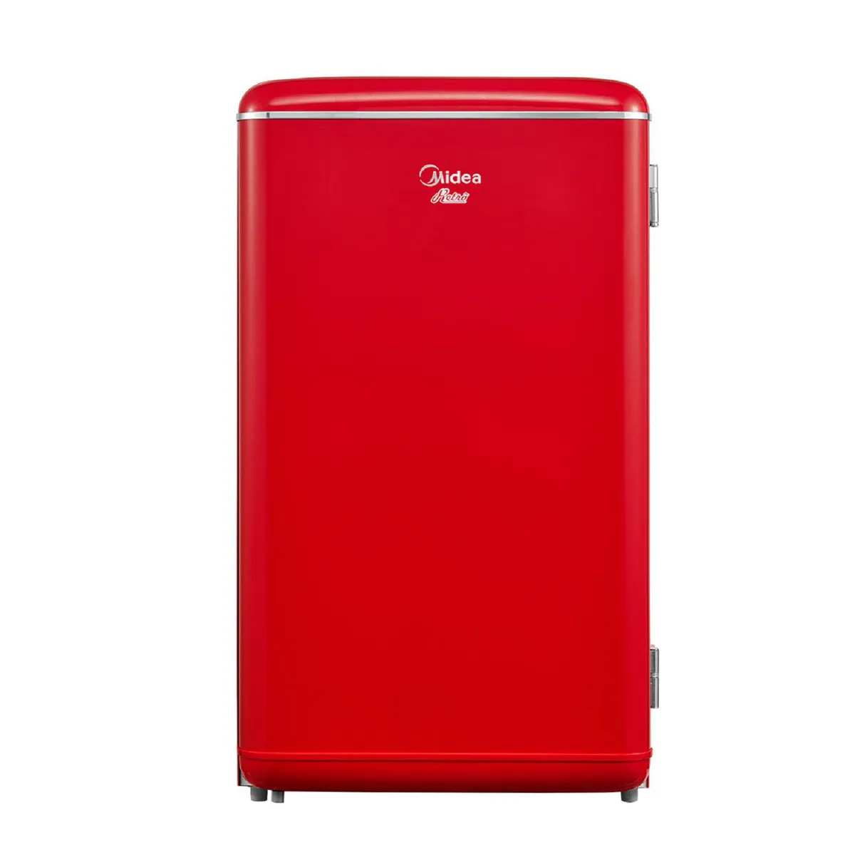 MIDEA - Refrigerador Frigobar Frío Directo 93 Litros Rojo MDRD142FGE13S
