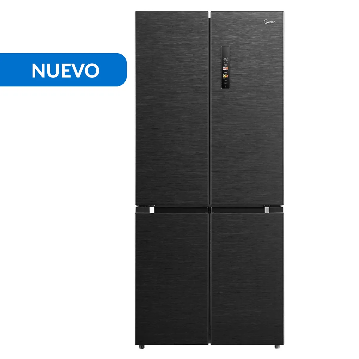 MIDEA - Refrigerador 2 Puertas Multidoor No Frost 515 Litros Titanium MDRM691MTEDXIN