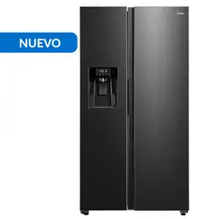MIDEA - Refrigerador 2 Puertas Side by Side No Frost 569 Litros Titanium MDRS761FGEDX
