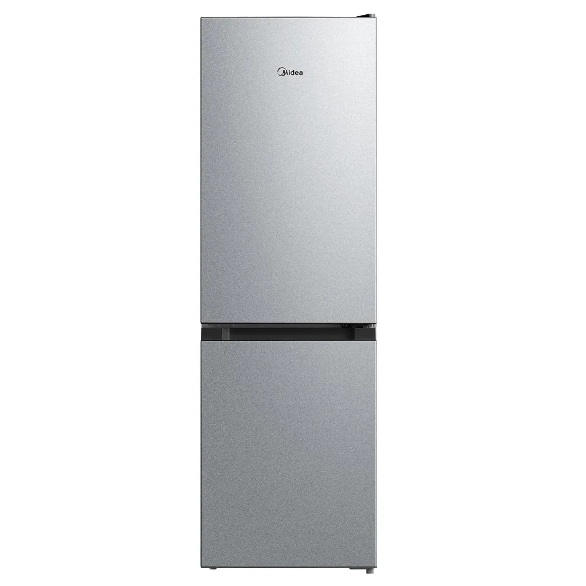 MIDEA - Refrigerador Bottom Freezer Frío Directo 169 Litros Silver MDRB241FGE50M