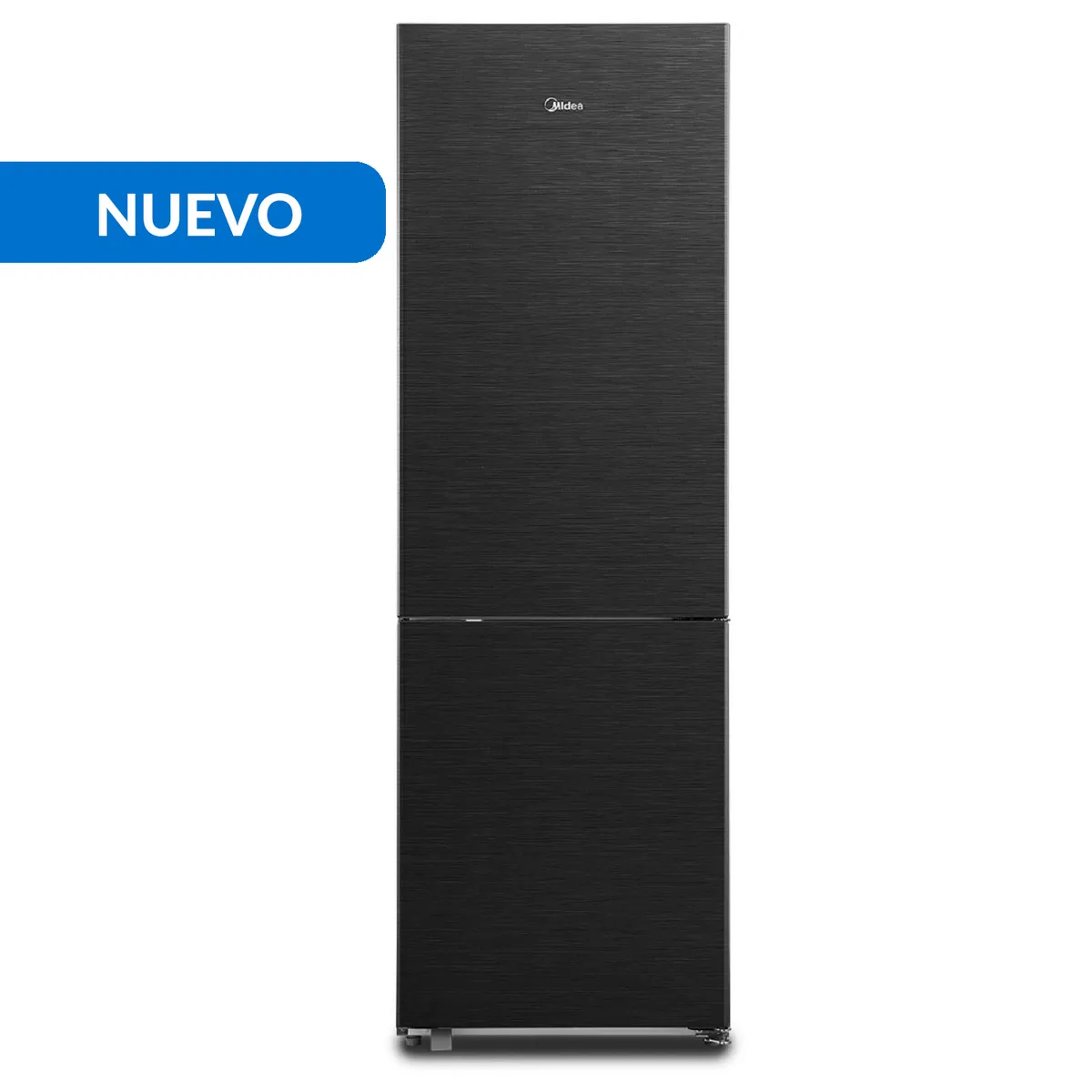 MIDEA - Refrigerador Bottom Freezer No Frost 401 Litros Negro MDRB548FGEDX
