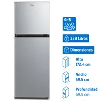 Refrigerador Top Freezer No Frost 338 Litros MDRT489MTE50IN