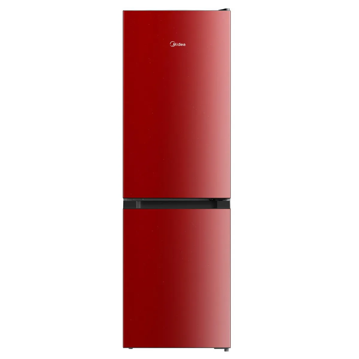 MIDEA - Refrigerador Bottom Freezer Frío Directo 169 Litros Rojo MDRB241FGE13M