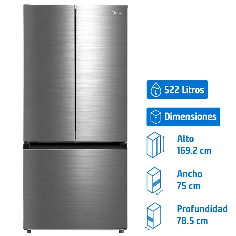 Refrigerador Multidoor No Frost 522 Litros Inox MDRF670FGE46