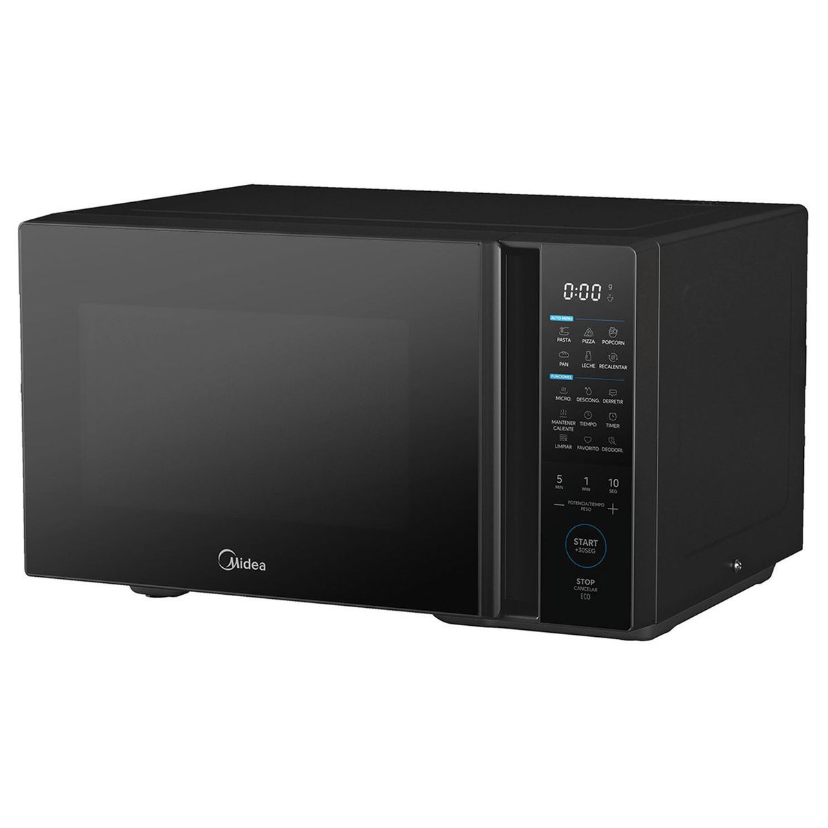 MIDEA - Microondas Digital 29 Litros Negro MMOP03OAE-MPCBK