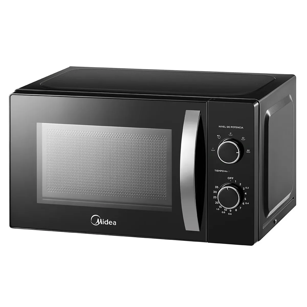 MIDEA - Microondas Análogo 20 Litros Negro MMP-20NCJ9BK