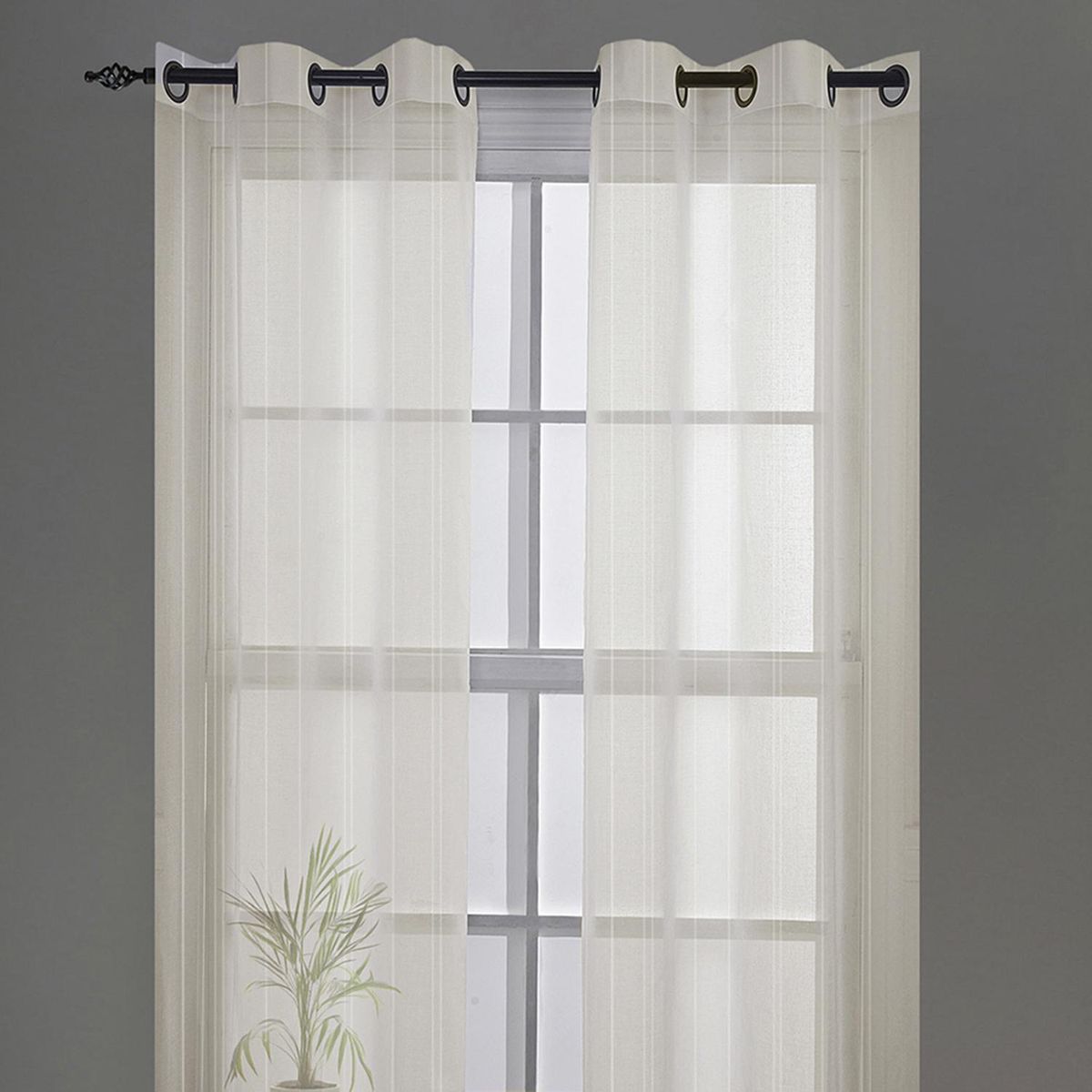 DORAL - Juego de Velos De velo 145x220 cm Crudo