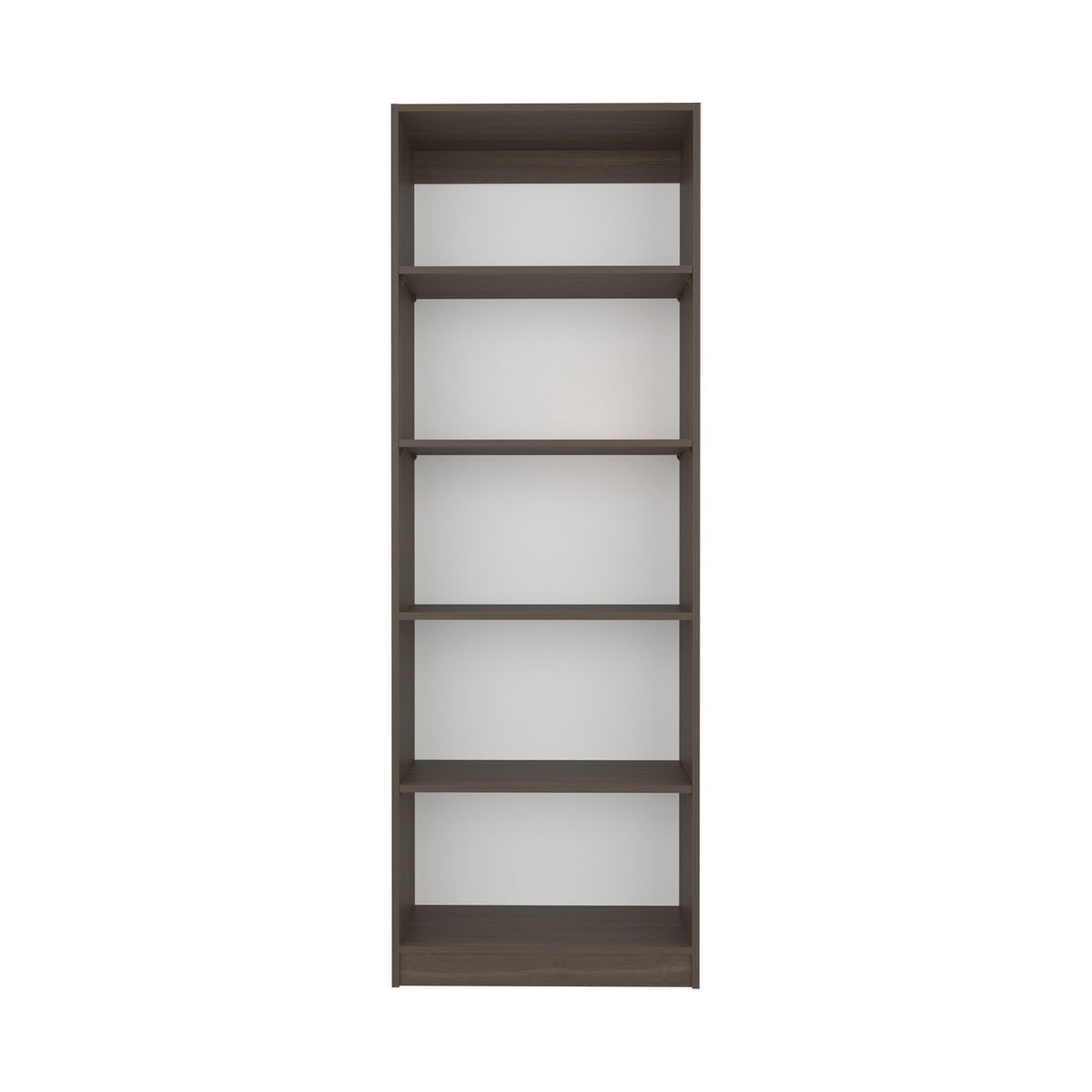 TUHOME - Biblioteca Estante Home Melamina 4 Nivel(es) 62.8x180.6x29.9 cm Milan y blanco