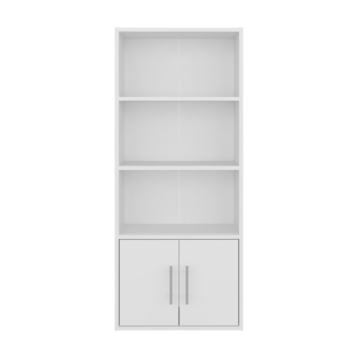 TUHOME - Biblioteca Eco Joy Melamina 3 Nivel(es) 50.8x120.9x23.5 cm Blanco