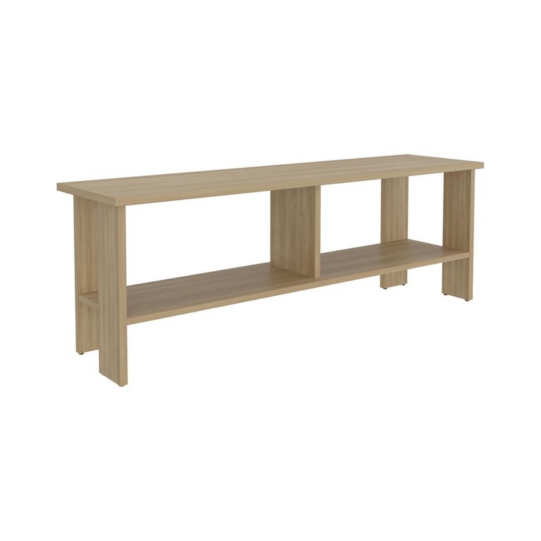 TUHOME Rack TV 65 " Navia Fresno Europeo 120.2x42.1x31 cm