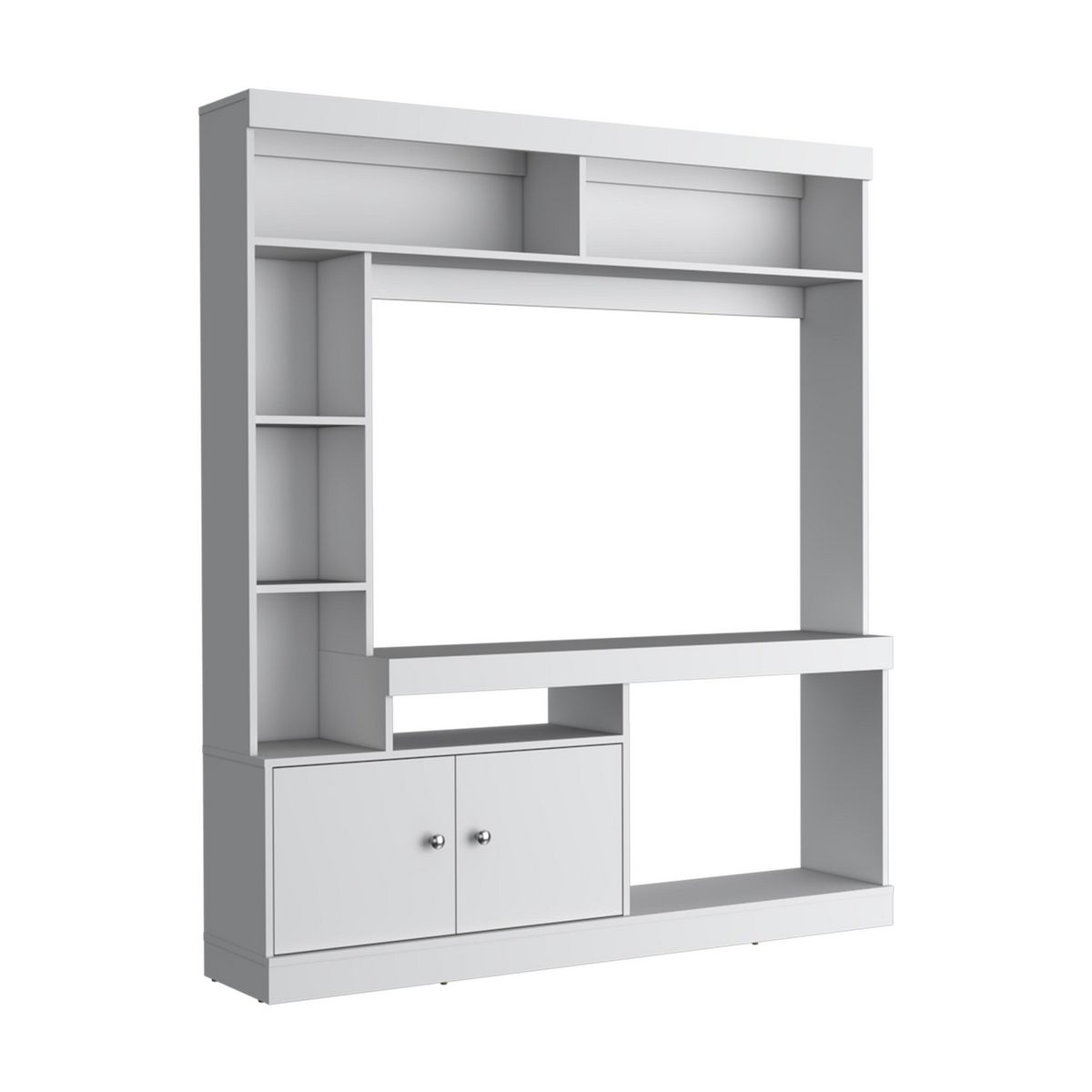 TUHOME - Estante TV 65 " Dante Blanco 180x180.6x30.3 cm