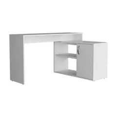 TUHOME - Escritorio Axis Eco Blanco 125x71x90 cm