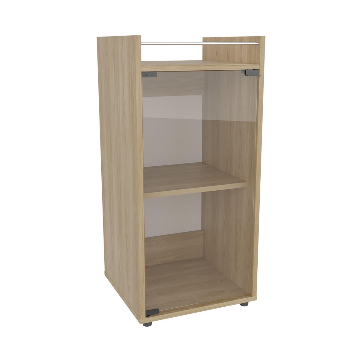 TUHOME - Bar Bajo Theba 38.1x81.3x37.6 cm Fresno Europeo