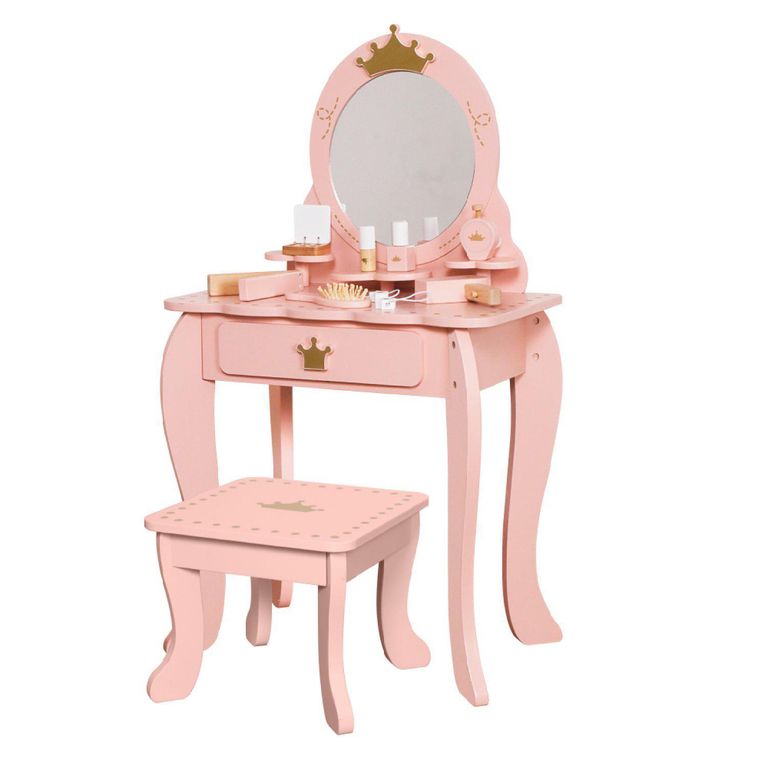 Tocador Infantil Lady Pink Rosado
