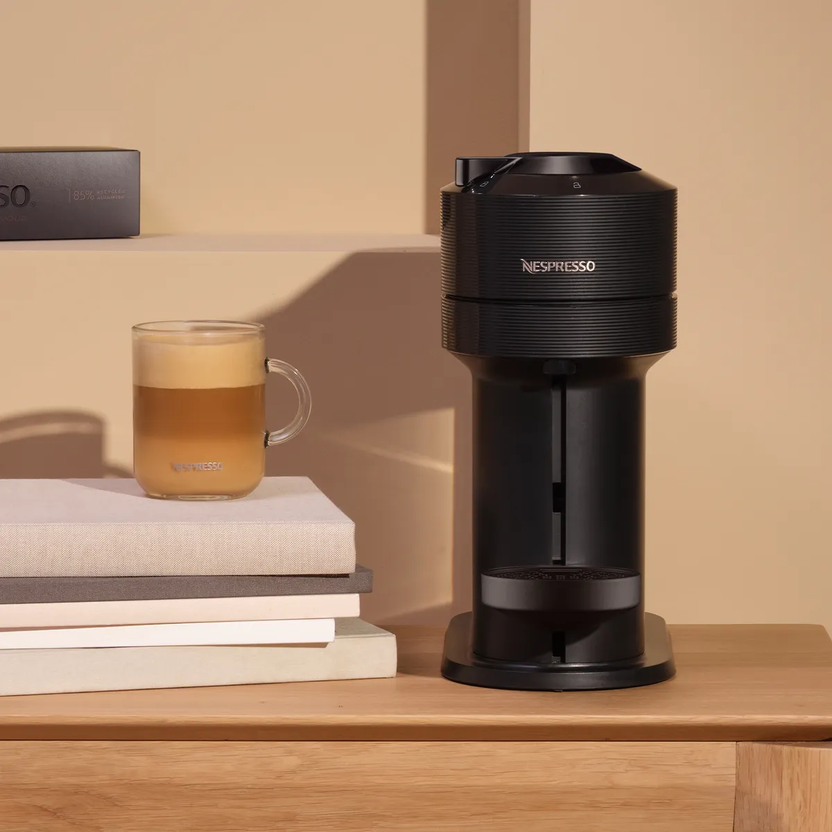 NESPRESSO - Cafetera Nespresso Vertuo 1.1 l 1260 W Negro