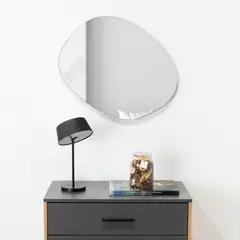 TUHOME - Espejo Baño Forma Irregular 64x50 cm Saona