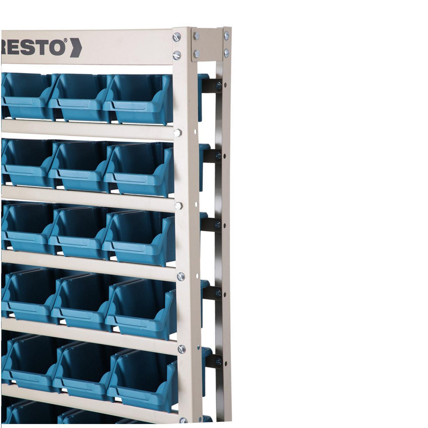 PRESTO Rack 18x60x150 cm con 60 cajas organizadoras | Falabella Chile