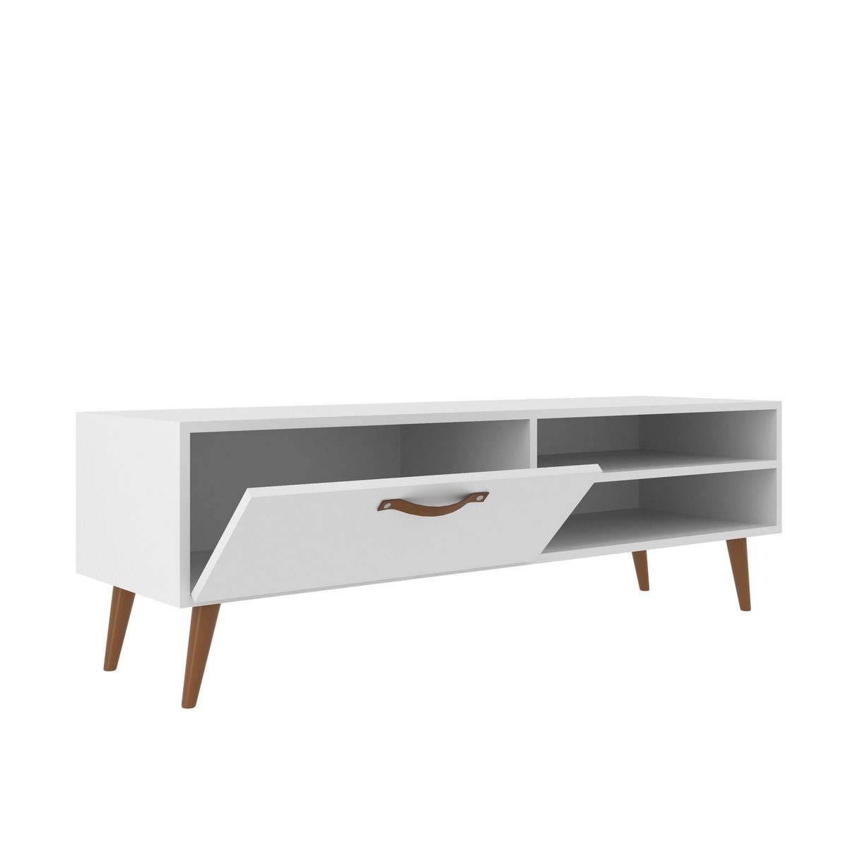 ALTAVISION - Rack TV 50 " Miami Blanco 125x42x36 cm