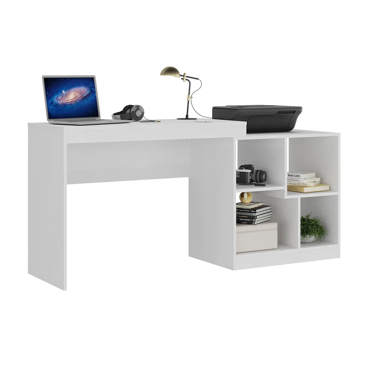 ALTAVISION - Escritorio HO-2904 BCO Blanco 160x75x45 cm