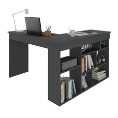 ALTAVISION - Escritorio HO-2998 Negro 115.5x75x120 cm