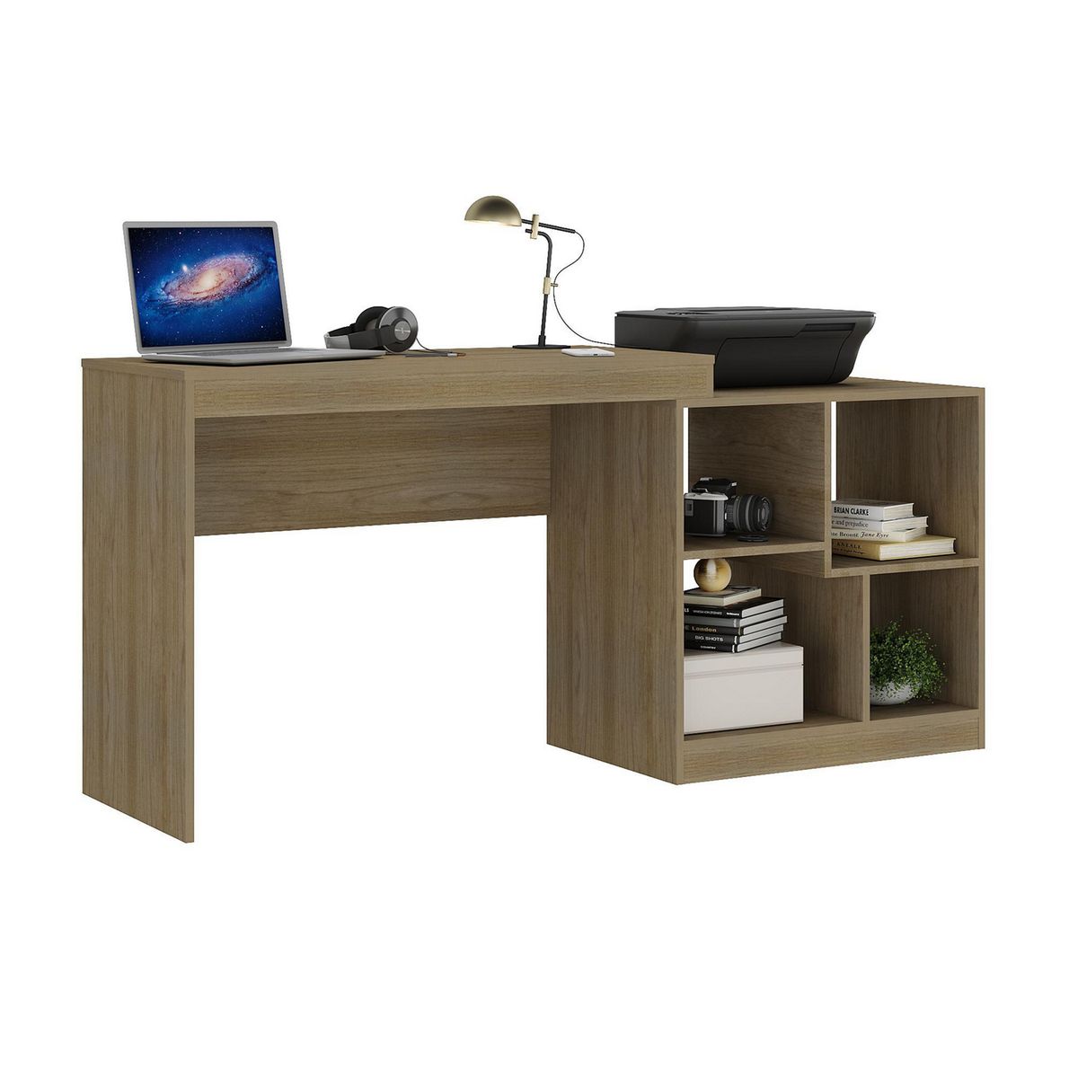 ALTAVISION - Escritorio HO-2904 Café 160x75x45 cm