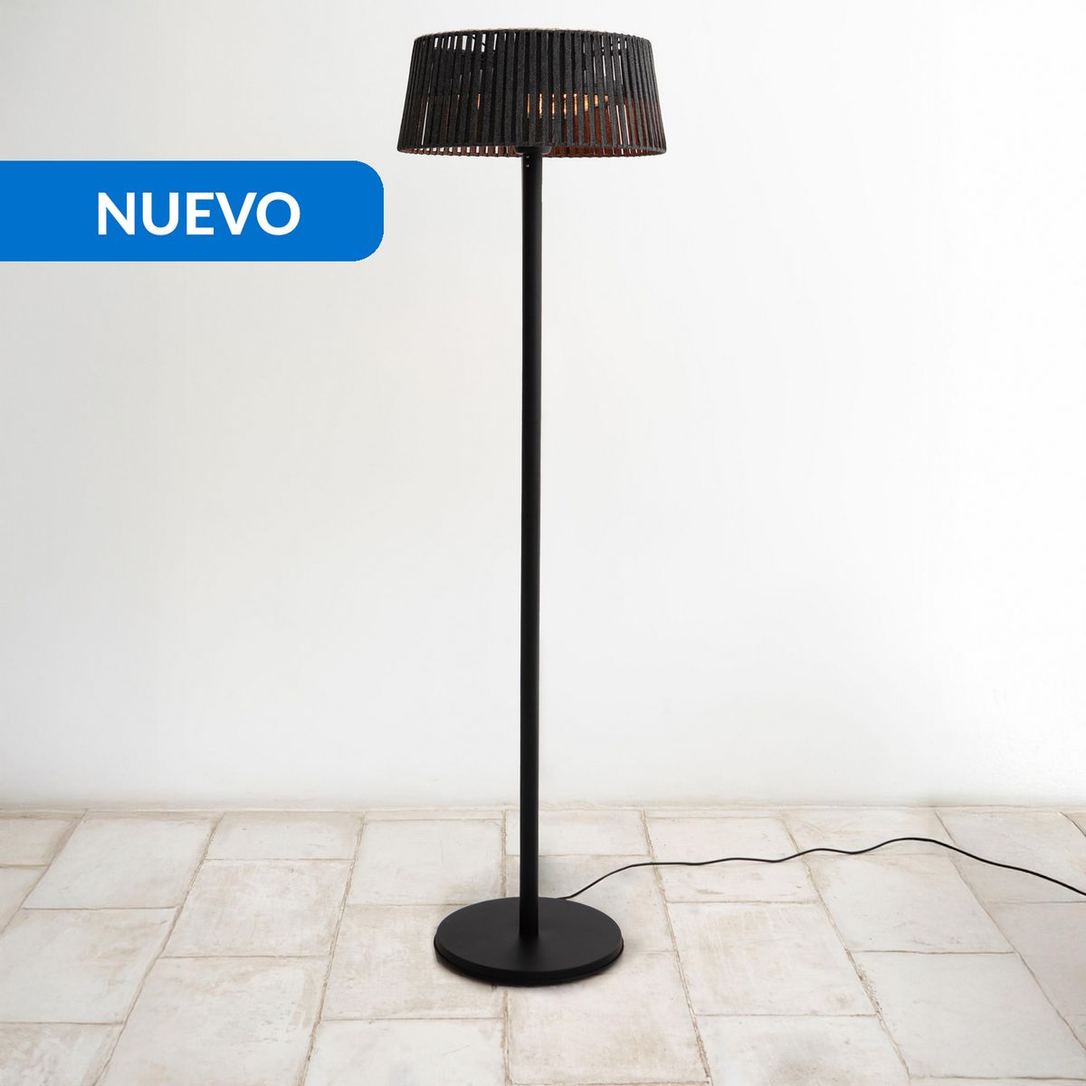 COMBI - Estufa Eléctrica por Radiación ER2 Negro