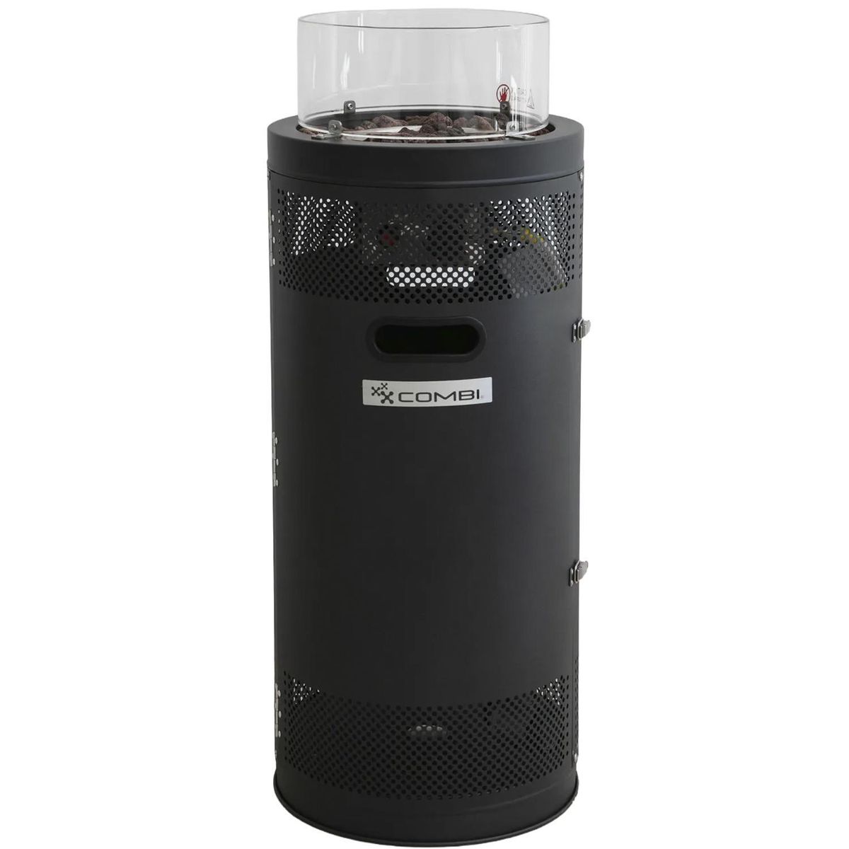 COMBI - Fogón Exterior a Gas Acero Negro