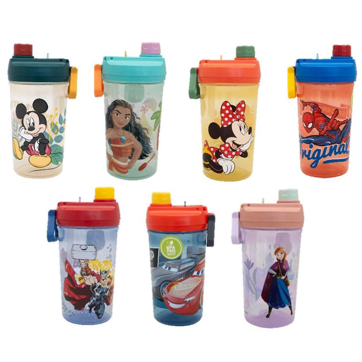 DISNEY - Botella doble 500 ml licencias Diseños Surtidos