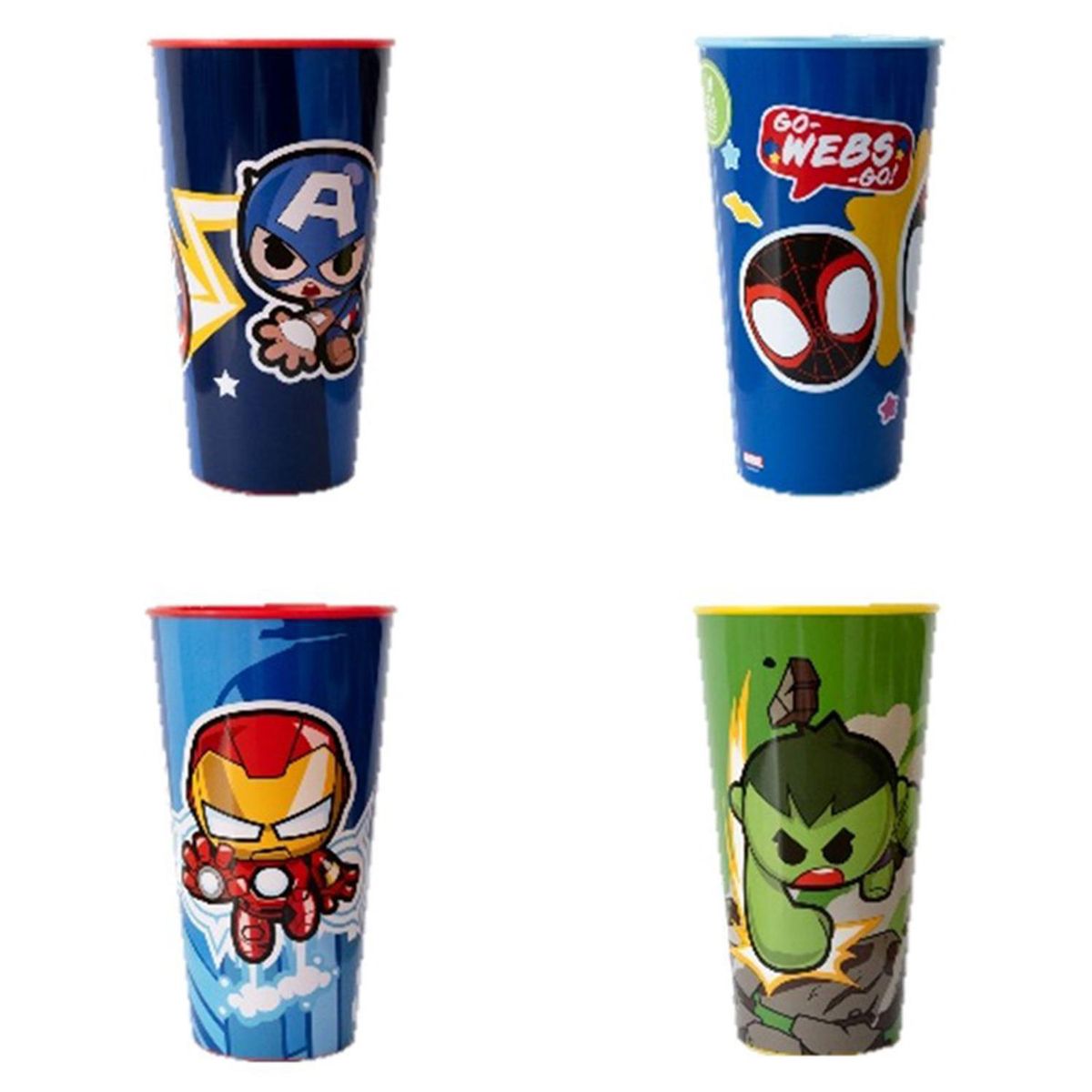 DISNEY - Vaso 450 ml Colección Marvel