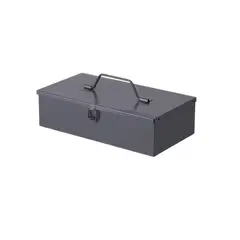 PRESTO - Caja herramientas metalica 30x16x8 cm
