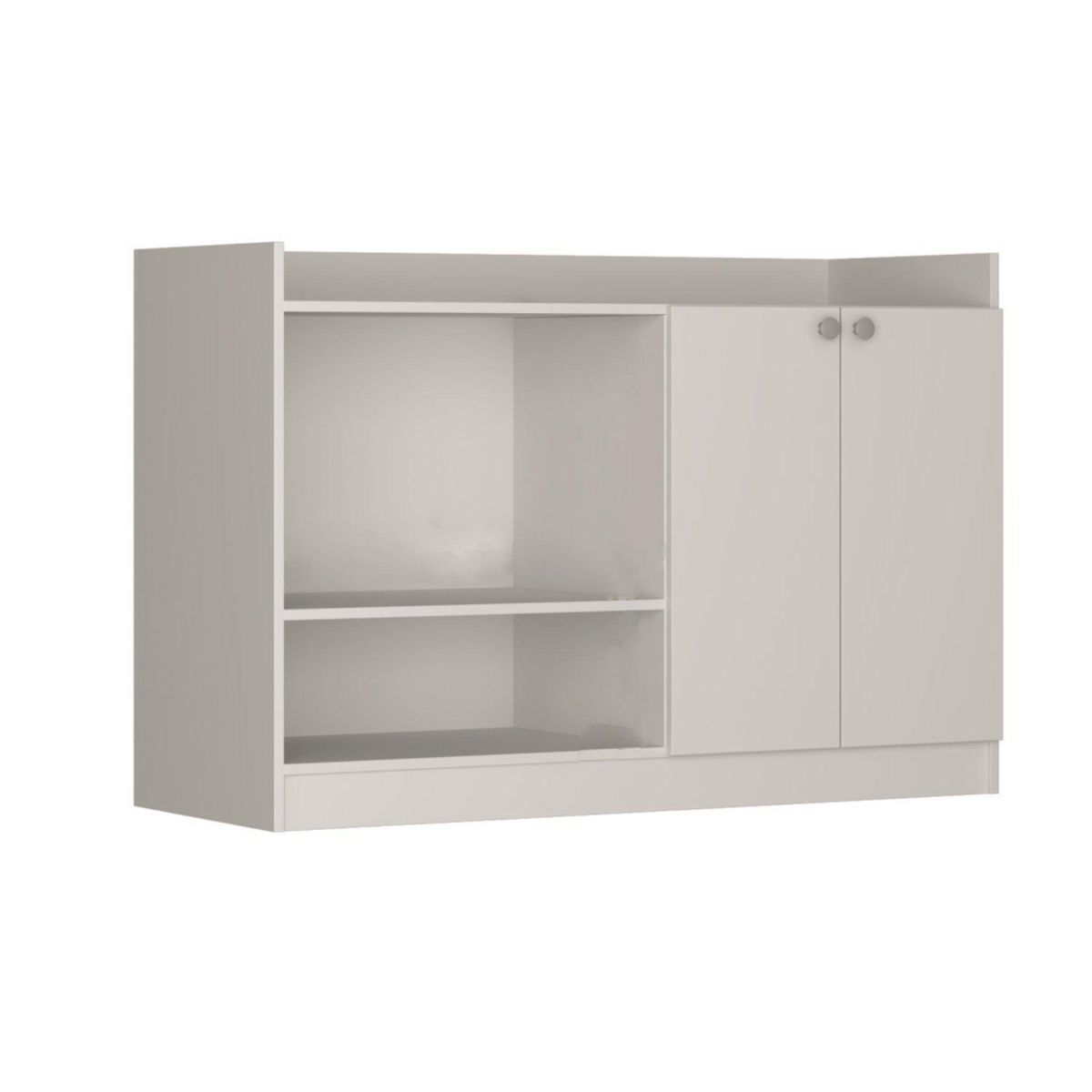 BE DESIGN - Mueble de cocina 2 puertas blanco
