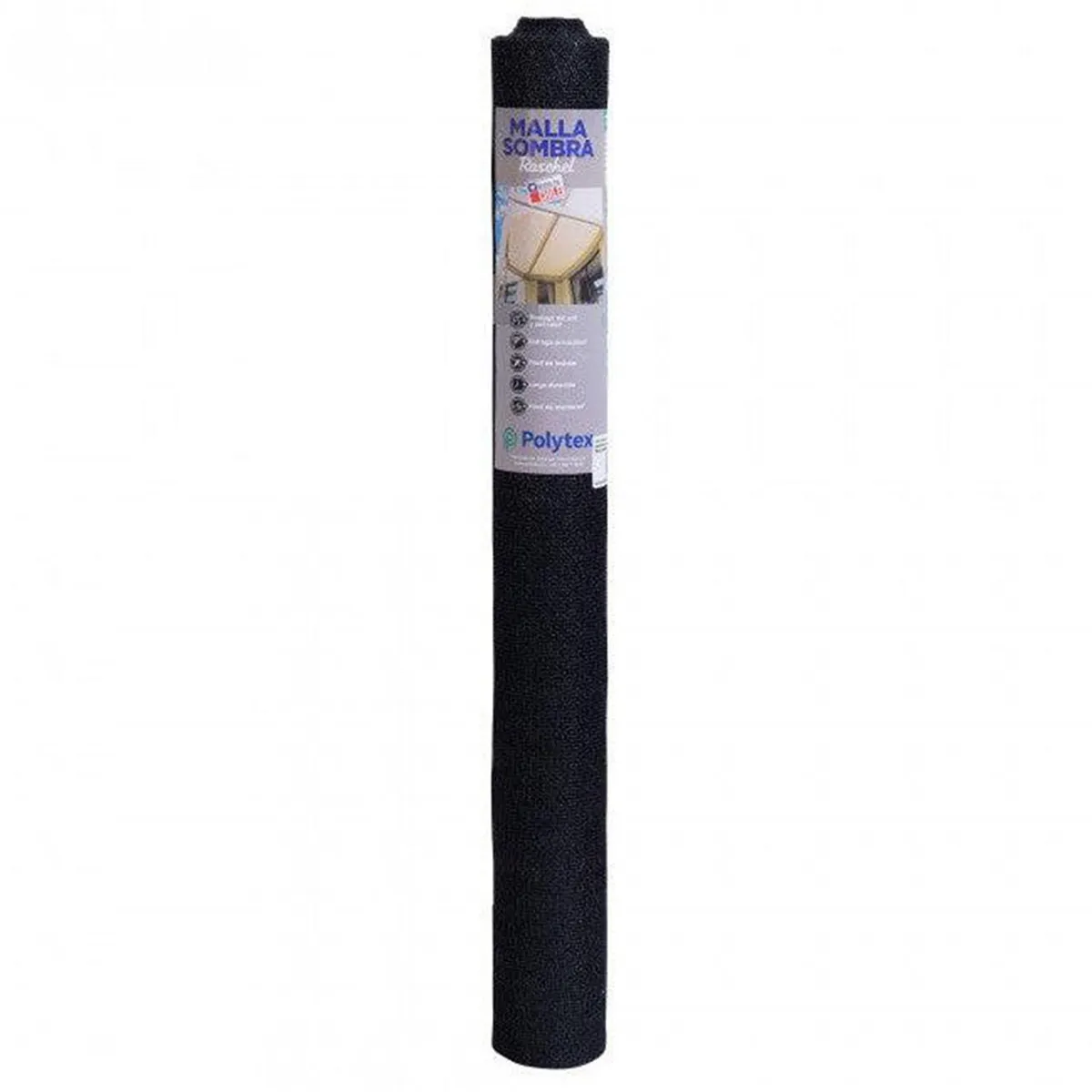 GENERICO - Malla Raschel 80% Negro 2.1x50 Metros