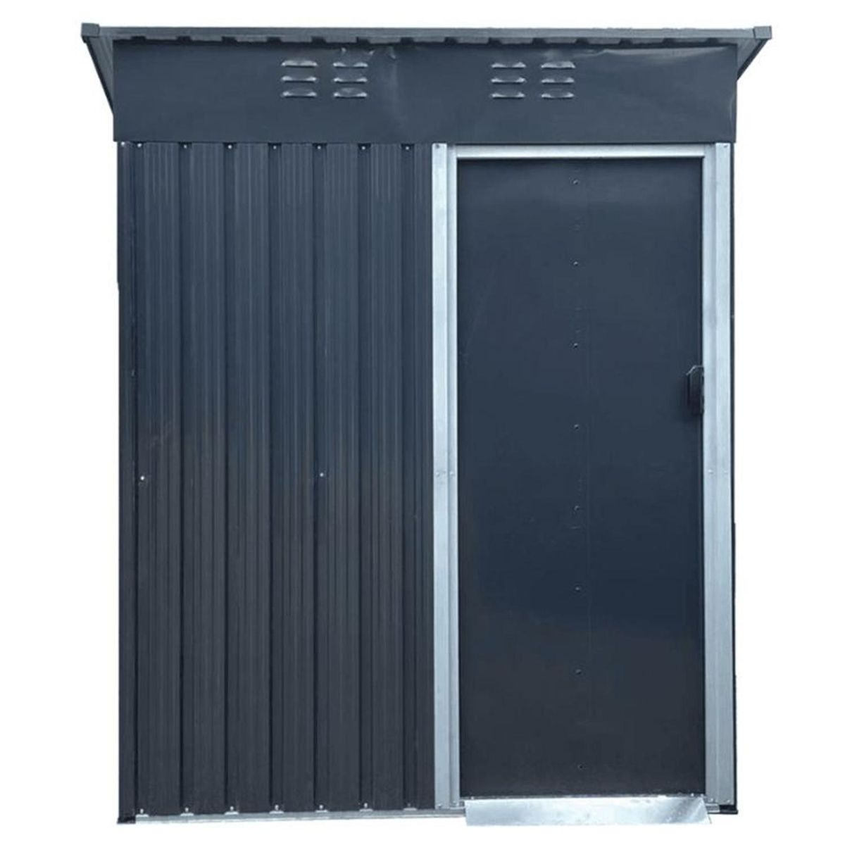 GENERICO - Bodega Lateral A HBIP06 Negro 154x89x184 cm