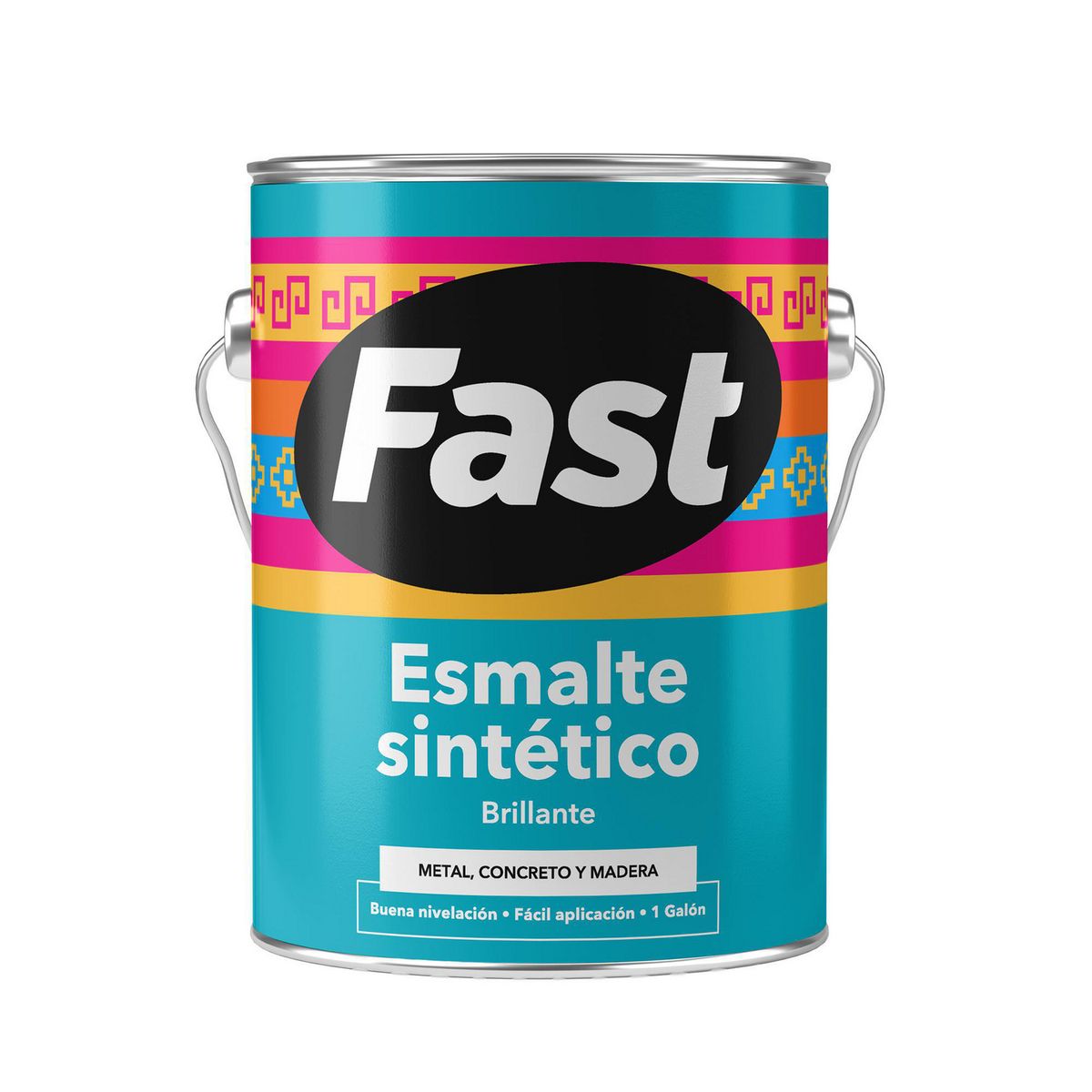 TRICOLOR - Estmalte Sintético Galón 1 galón(es) Brillante Blanco 