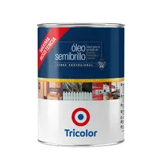 TRICOLOR - Oleo Profesional 0.25 galón(es) Semibrillante Blanco Perfecto