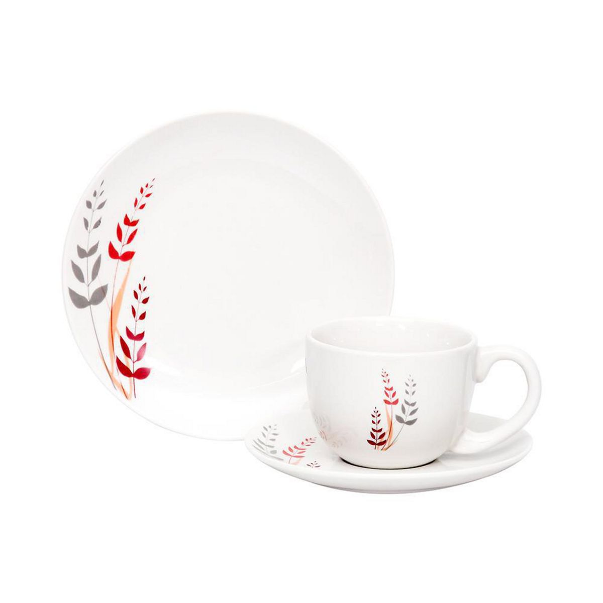 DORAL - Set Vajilla 12 Piezas Porcelana Sofía 