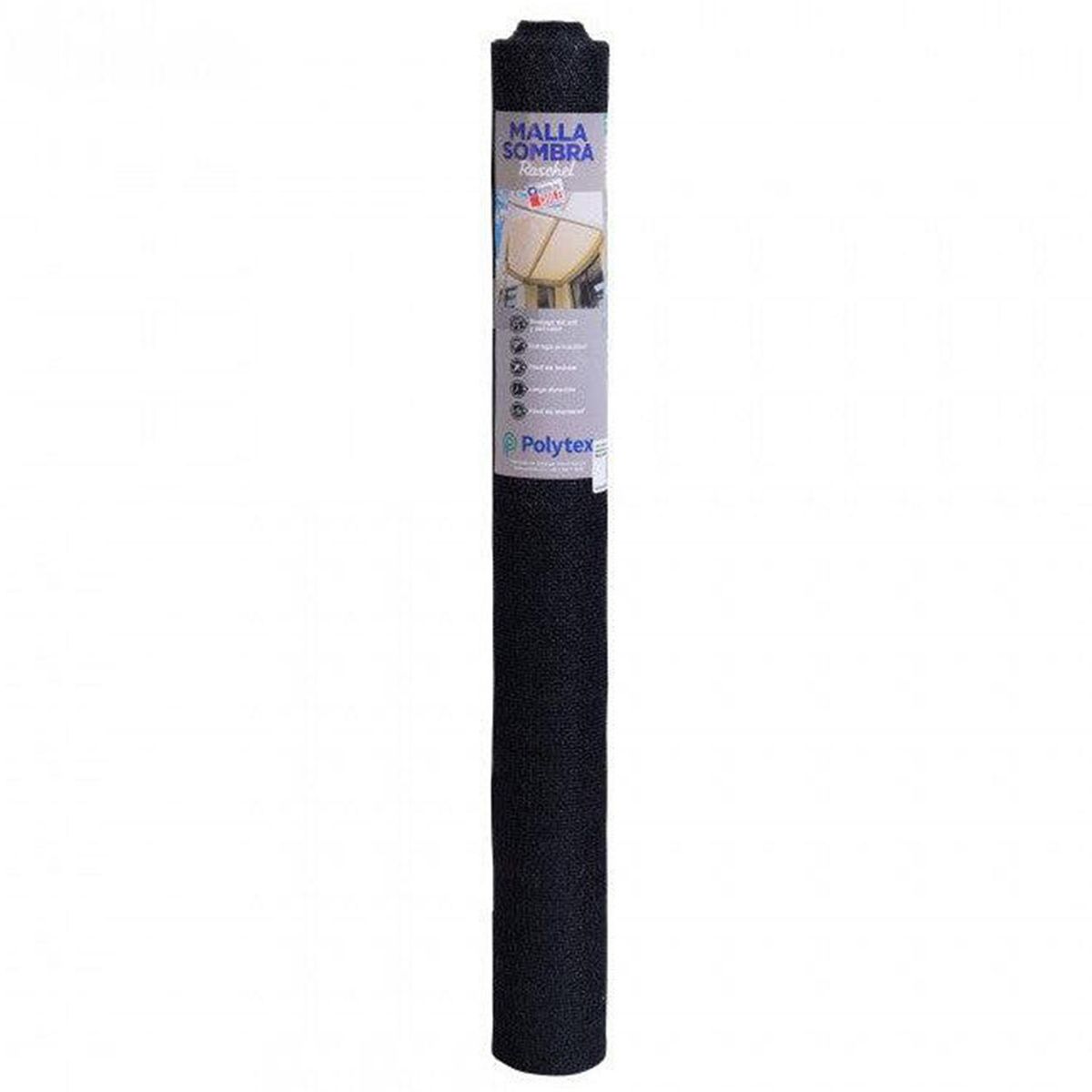 GENERICO - Malla Raschel 80% Negro 4.2x100 Metros