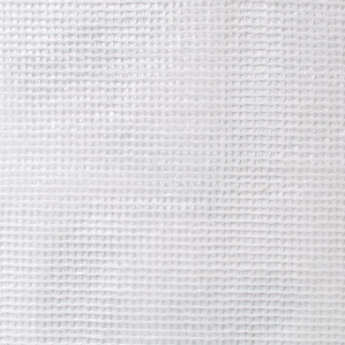 GENERICO - Malla Raschel 80% Blanco 2.1x100 Metros