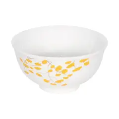 DORAL - Set de 4 Bowls Postre Flor Amarillo