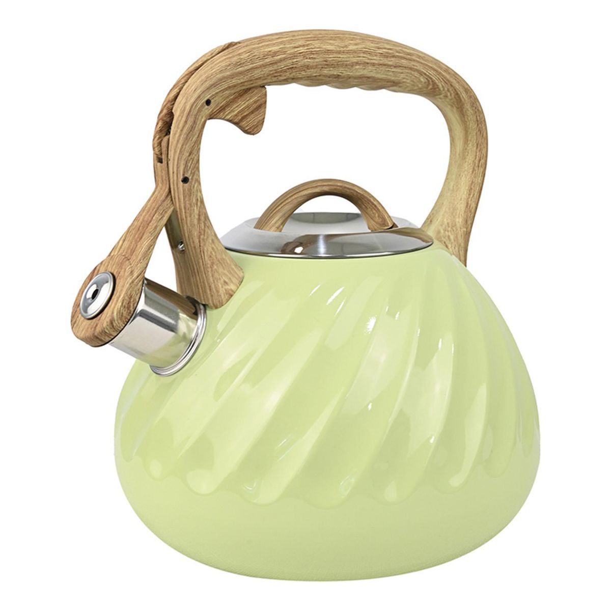 DORAL - Tetera Afrodita 3 l Acero Inoxidable Verde Agua