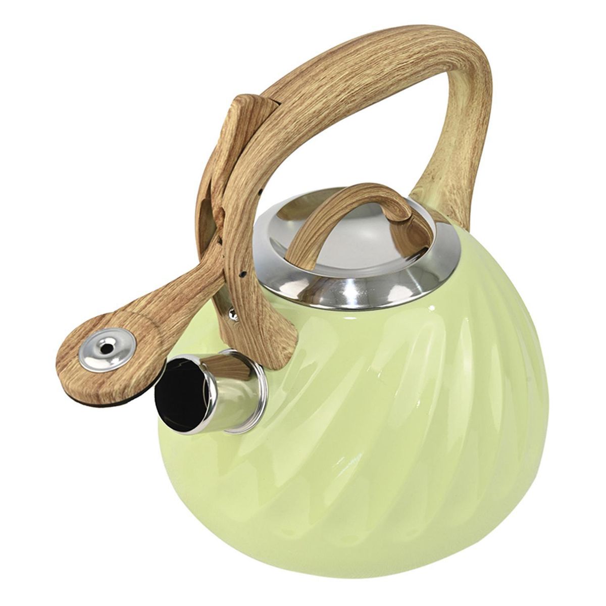 DORAL - Tetera Afrodita 3 l Acero Inoxidable Verde Agua