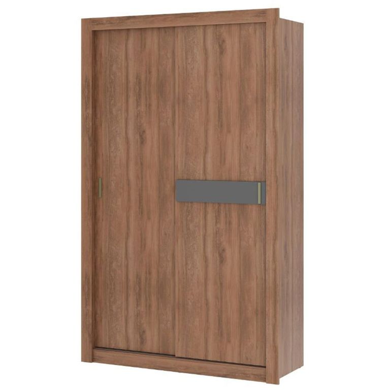 Closet 2 Puerta(s) 2 Cajón(es) 3 Repisa(s) 130x210x52 cm Multicolor
