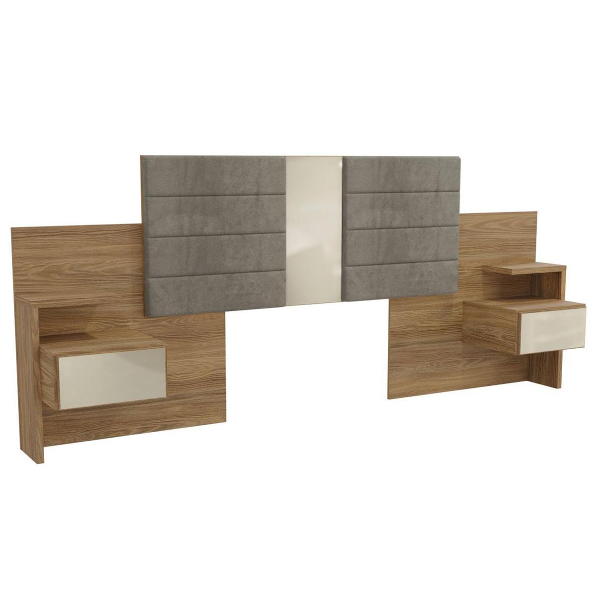 ROCA - Respaldo 2 plazas Planalto Nogal-grafito