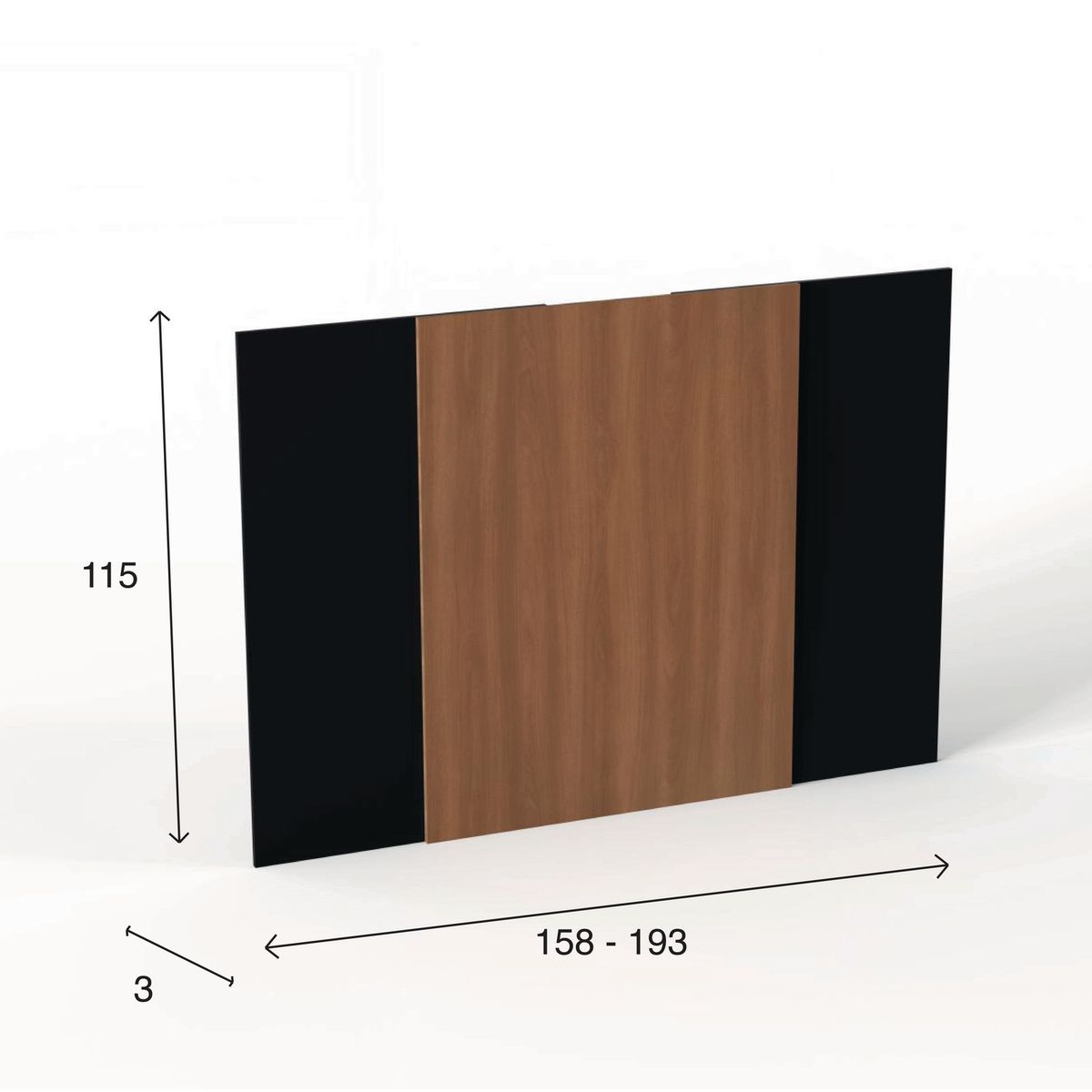 ROCA - Respaldo 2 plazas Ámbar Negro